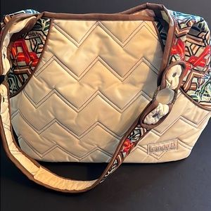 cinda b shoulder bag-EUC